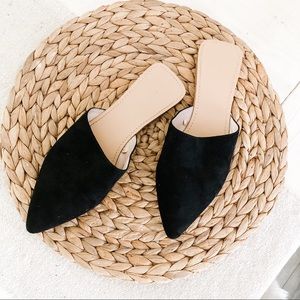 F21 Black mules
